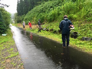 町道草刈り