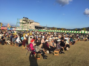 タカオさんのステージ＠三股町ふるさと祭り