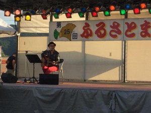 タカオさんのステージ＠三股町ふるさと祭り