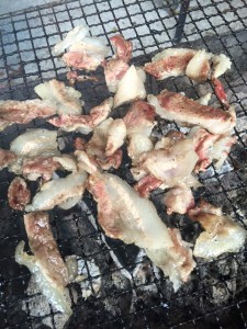 イノシシ焼肉会