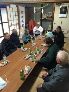 御崎神社の新年の奉り