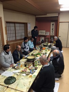 三股町淡水漁業協同組合の新年会