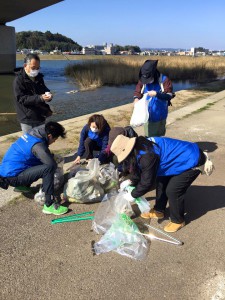 大淀川クリーンアップ作戦