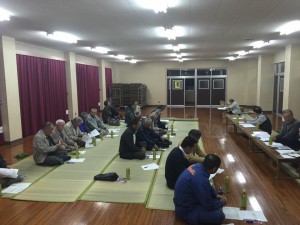 長田地区、自治公民館連絡協議会総会