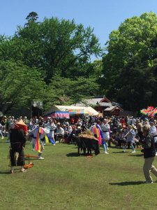 三股町早馬祭り