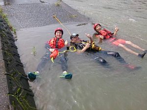 国土交通省主催の水辺安全講習会