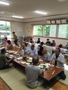 三股町ソフトボール大会の反省会