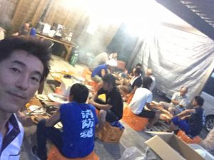 消防団操法大会の反省会