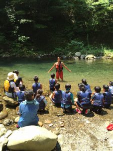 宮崎県河川課主催「川遊び体験」＠しゃくなげの森