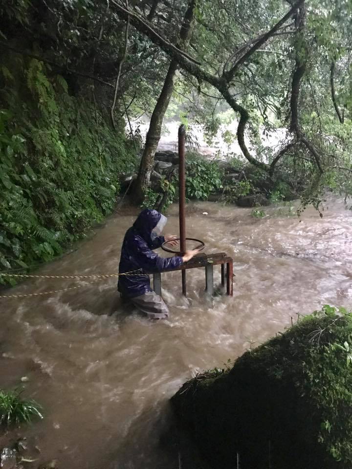 降水量700mm超