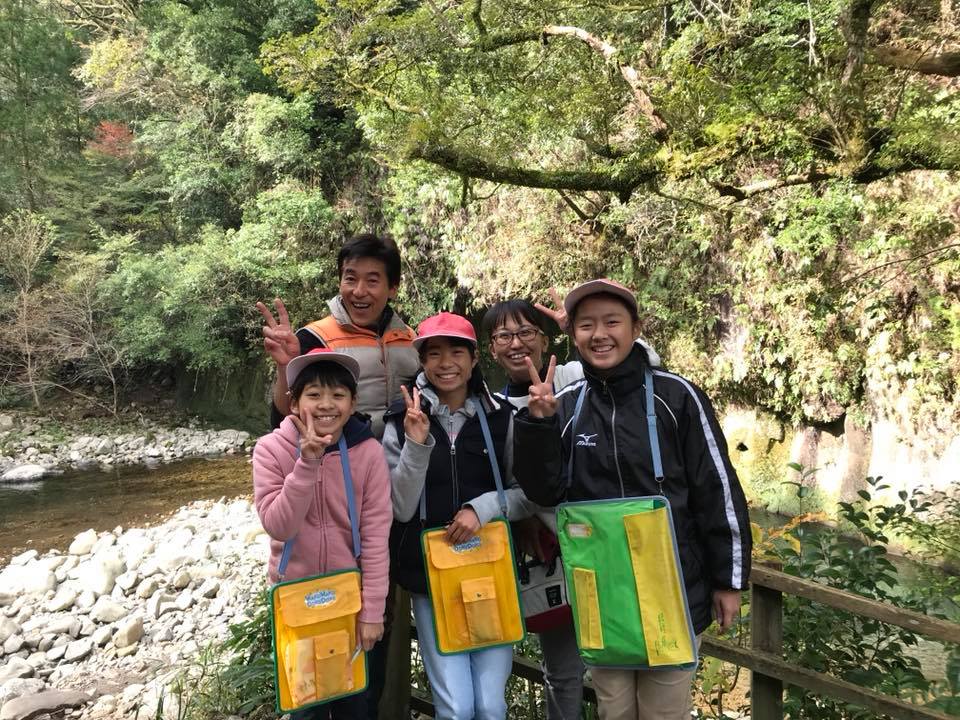 長田小学校の自然体験授業