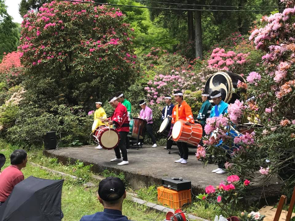 橘太鼓響座の演奏がありました
