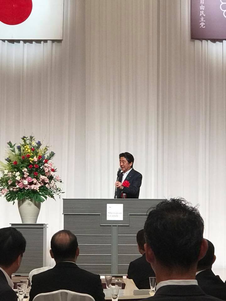 安倍総理大臣が宮崎県に