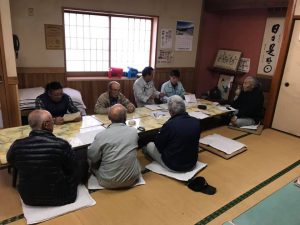 三股町淡水漁業協同組合理事会