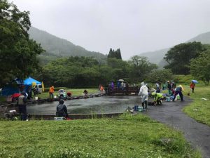 三股町ヤマメ釣り大会