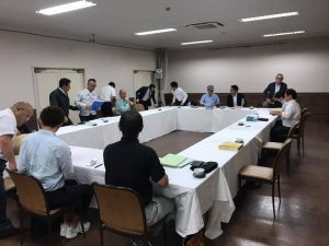 防衛協会青年部会都城支部の理事会