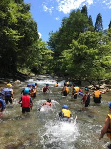 夏のヤマメ祭り開催中