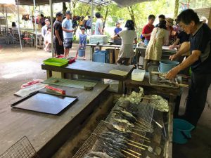 夏のヤマメ祭り盛り上がっています