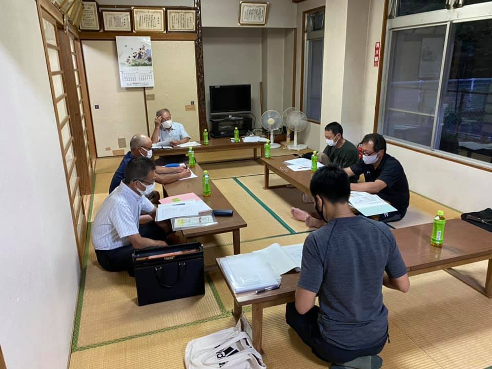 長田地区過疎化対策協議会役員総会