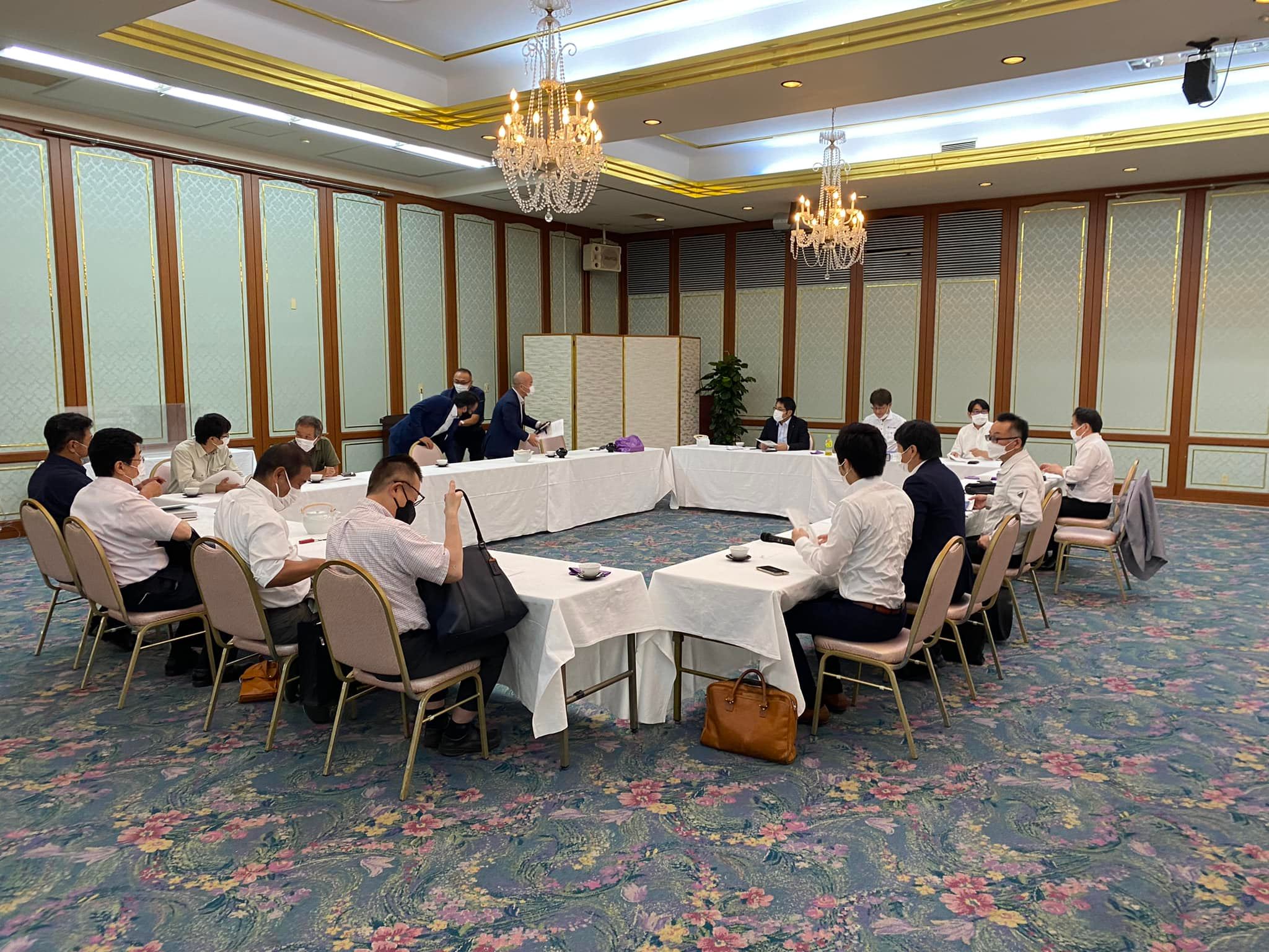 都城防衛協会青年部の理事会