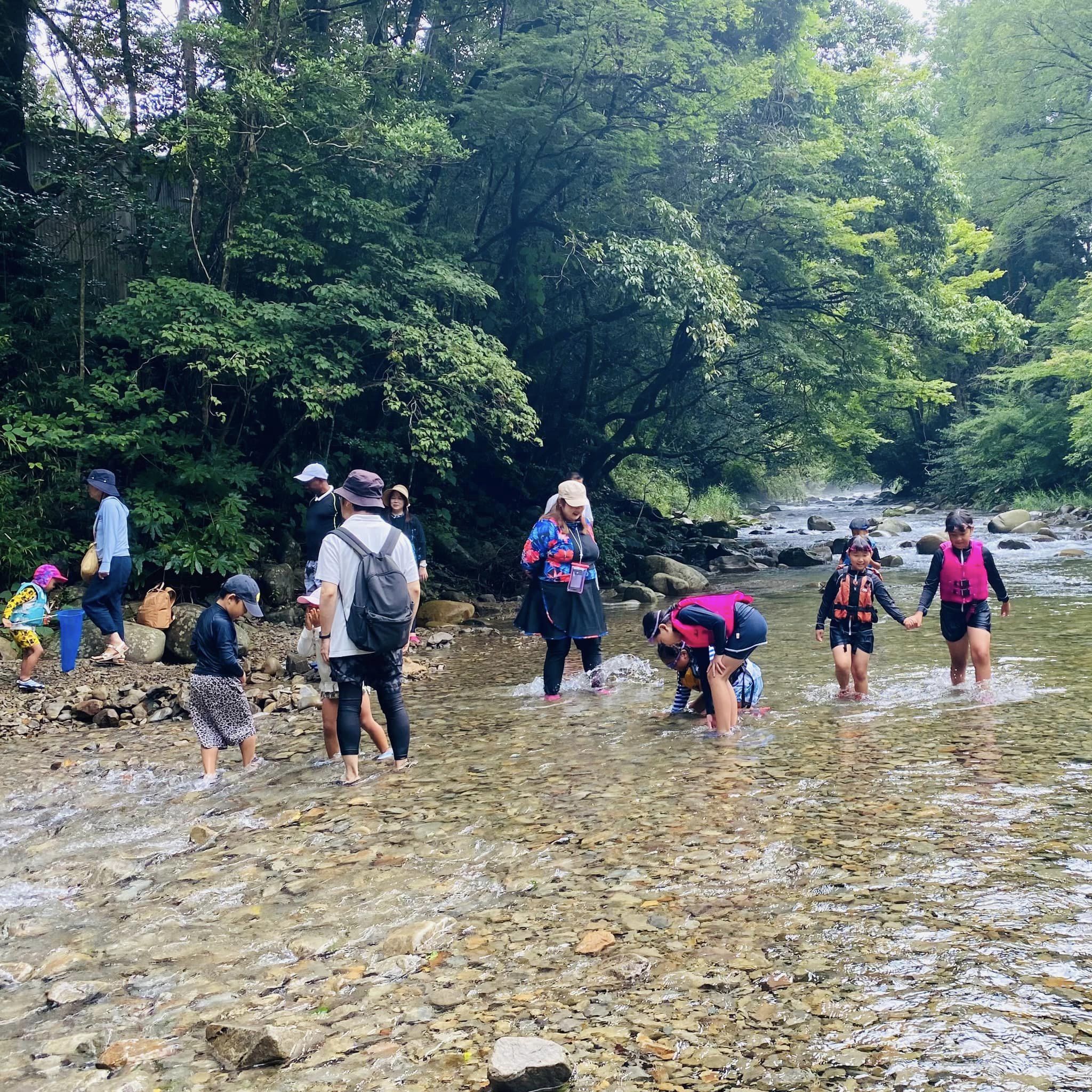 8月4日、川遊び安全教室