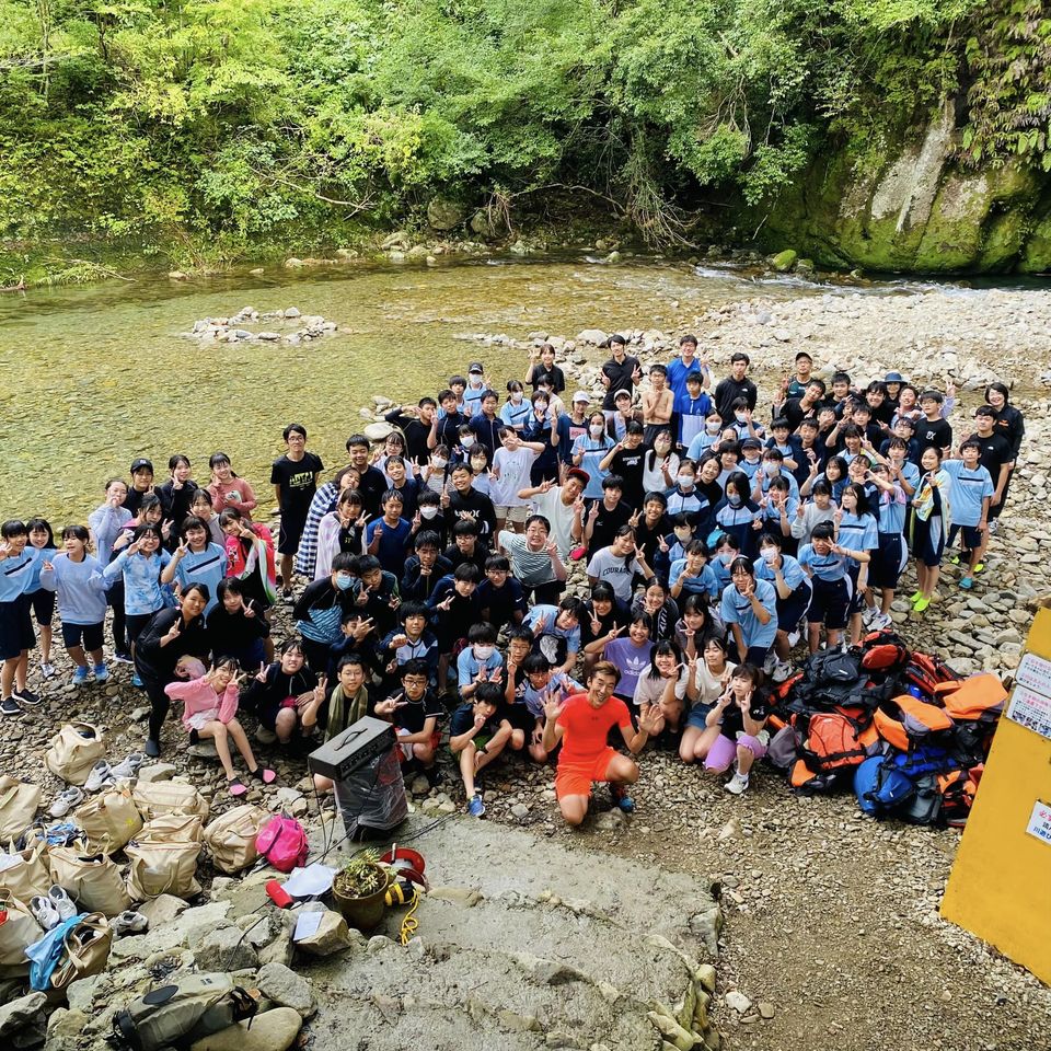 中学校の野外活動