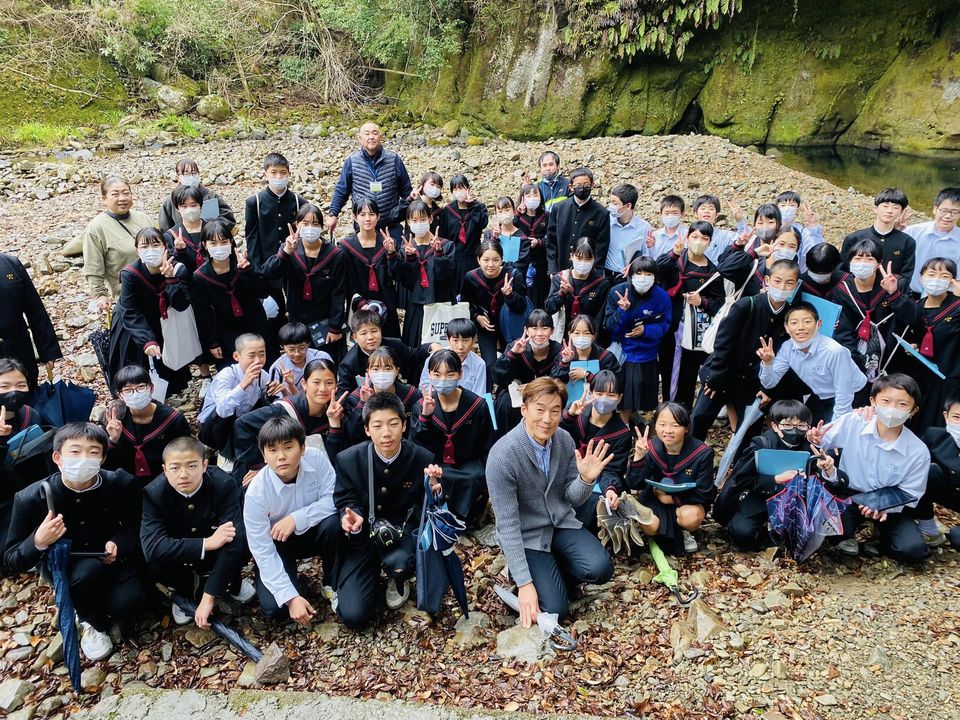 中学生のふるさと学習INしゃくなげの森