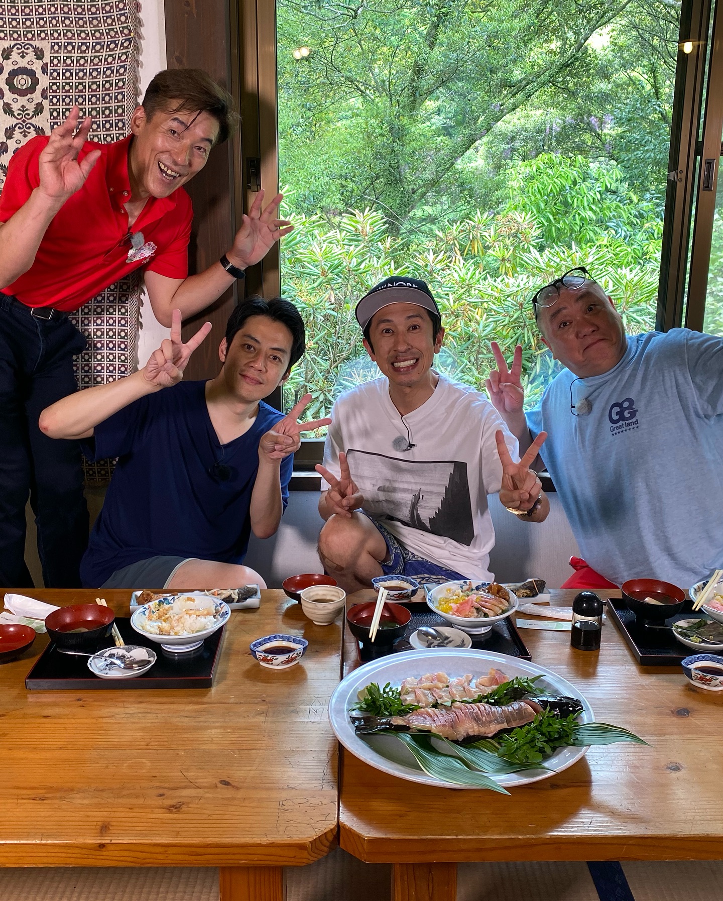 キングコング西野さん、梶原さんご来園