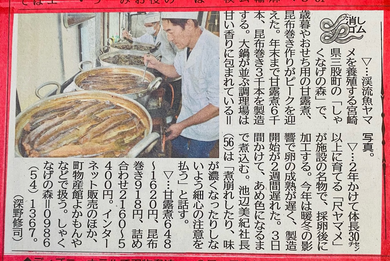 南日本新聞で紹介されました